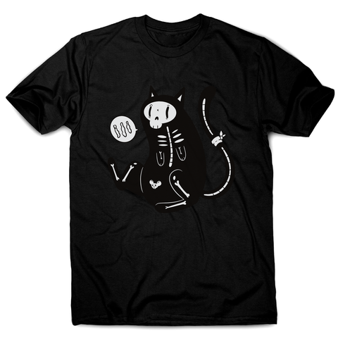 Skeleton cat girl men's t-shirt - Graphic Gear
