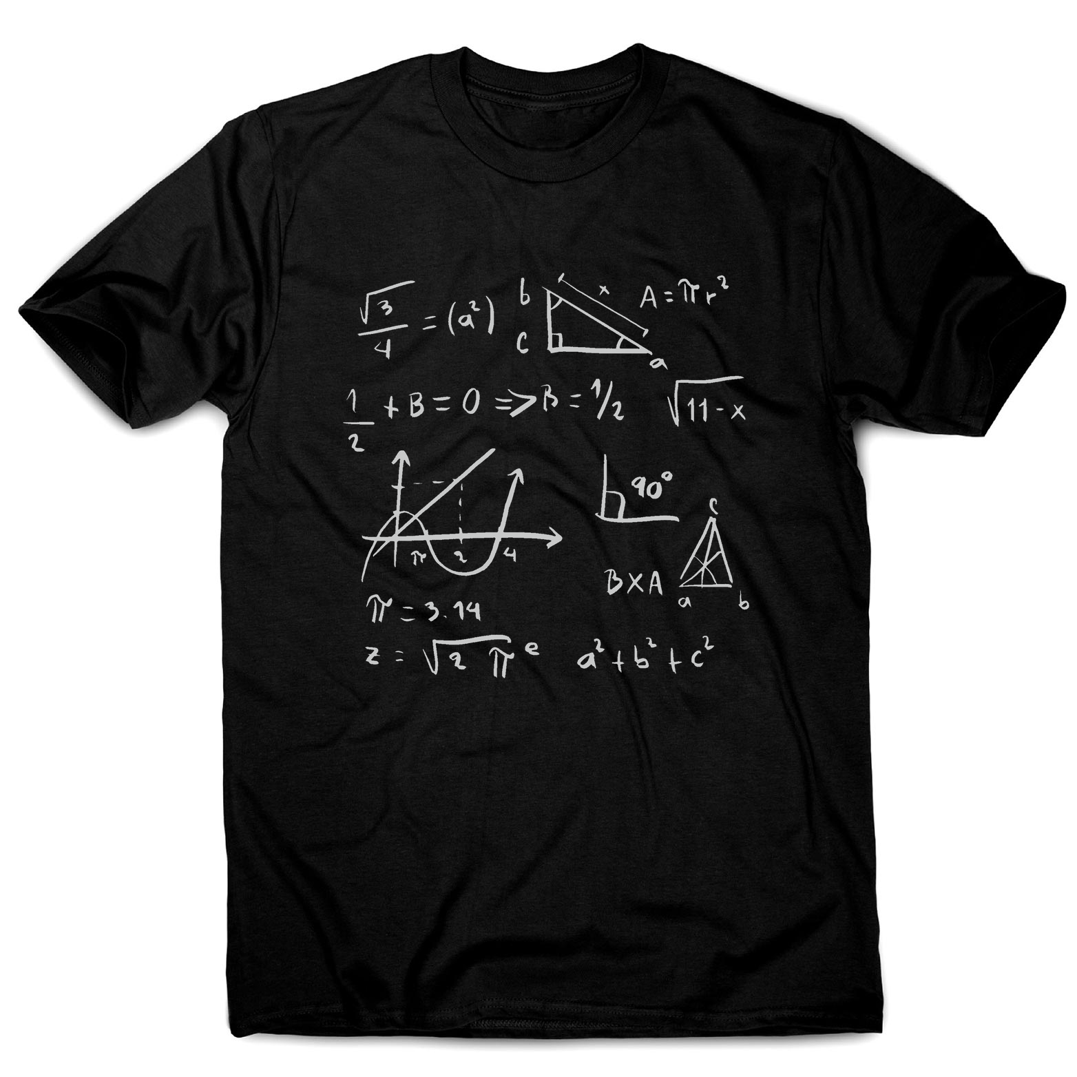 Math formulas men's t-shirt– Graphic Gear