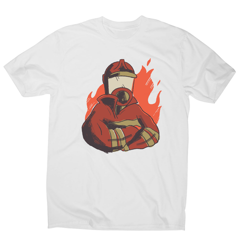 Firefighter flames men's t-shirt - Graphic Gear