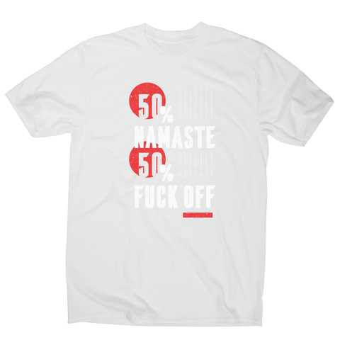 Namaste fuck off men's t-shirt - Graphic Gear