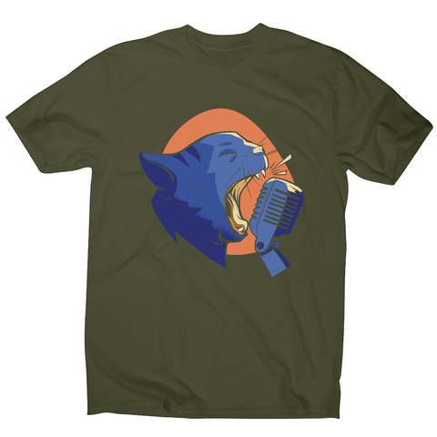 Singing cat men's t-shirt - Graphic Gear