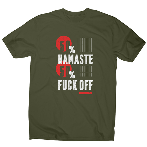 Namaste fuck off men's t-shirt - Graphic Gear