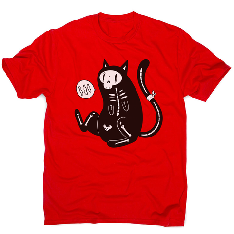Skeleton cat girl men's t-shirt - Graphic Gear
