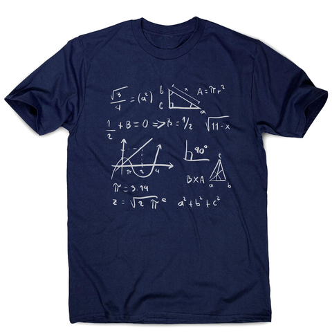Math formulas men's t-shirt - Graphic Gear