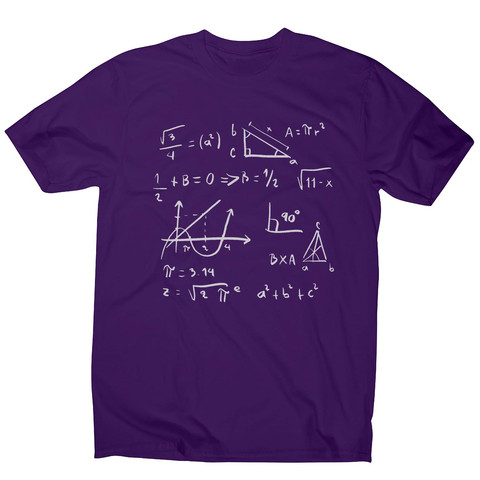Math formulas men's t-shirt - Graphic Gear