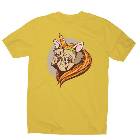 Unicorn pug men's t-shirt - Graphic Gear