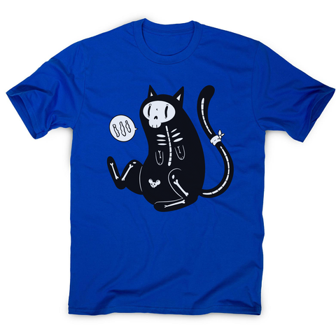 Skeleton cat girl men's t-shirt - Graphic Gear