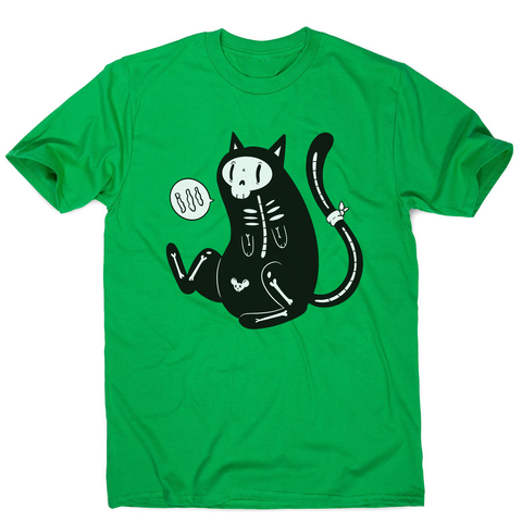 Skeleton cat girl men's t-shirt - Graphic Gear