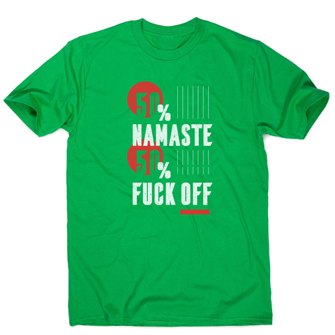 Namaste fuck off men's t-shirt - Graphic Gear