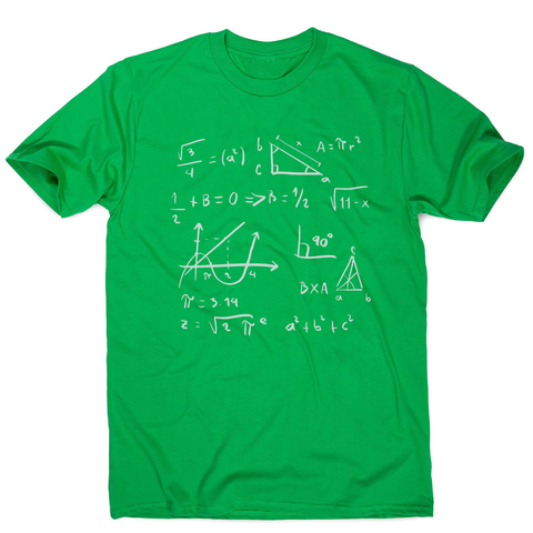 Math formulas men's t-shirt - Graphic Gear
