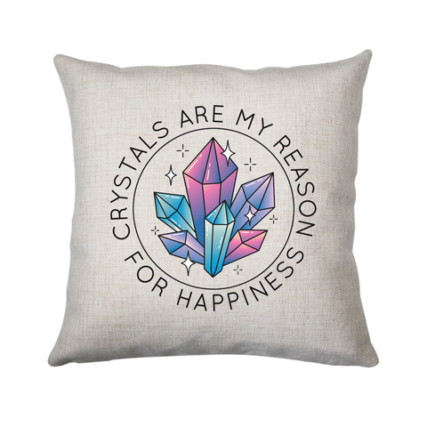 Crystals quote cushion cover pillowcase linen home decor - Graphic Gear