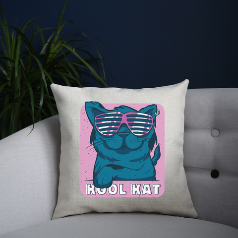 Kool kat cushion cover pillowcase linen home decor - Graphic Gear