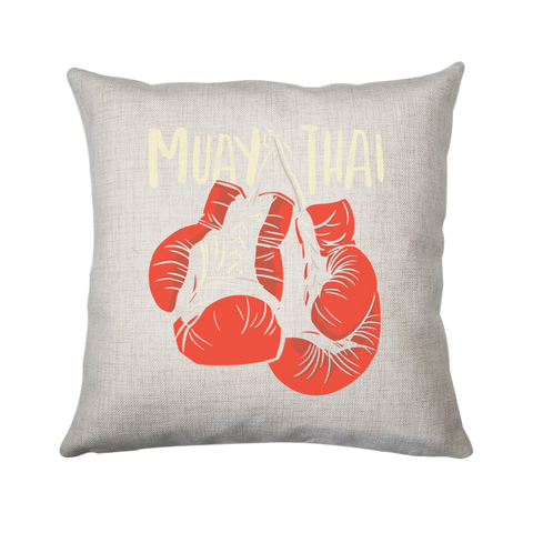 Muay thai gloves cushion cover pillowcase linen home decor - Graphic Gear