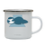 Sleeping sloth enamel camping mug outdoor cup colors - Graphic Gear