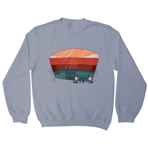 Pilot cockpit view sweatshirt - Graphic Gear