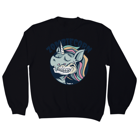 Zombiecorn cartoon sweatshirt - Graphic Gear