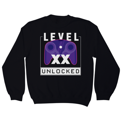 Level xx unlocked sweatshirt - Graphic Gear