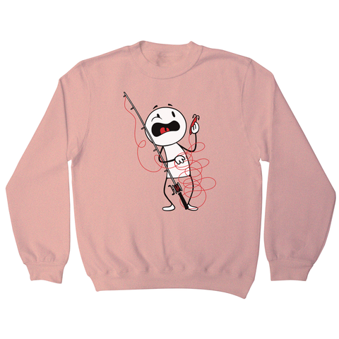Fisherman tangle sweatshirt - Graphic Gear