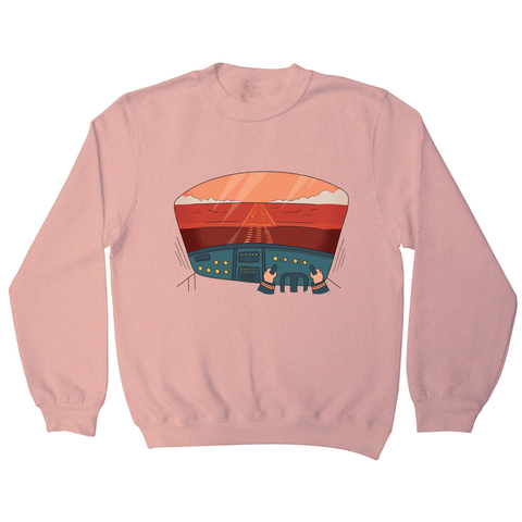 Pilot cockpit view sweatshirt - Graphic Gear