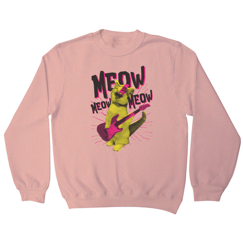 Metal cat sweatshirt - Graphic Gear