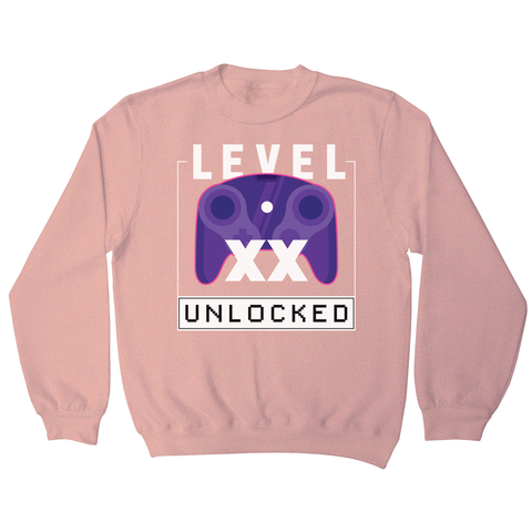 Level xx unlocked sweatshirt - Graphic Gear