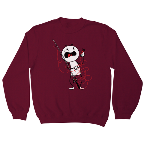 Fisherman tangle sweatshirt - Graphic Gear