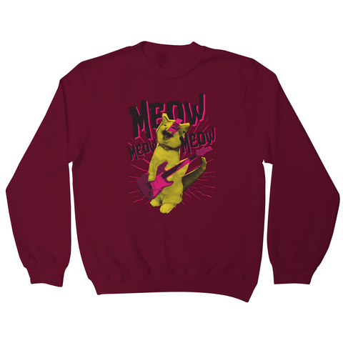 Metal cat sweatshirt - Graphic Gear