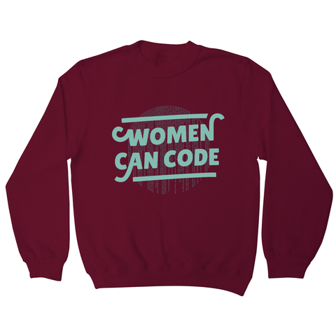 Women code sweatshirt - Graphic Gear