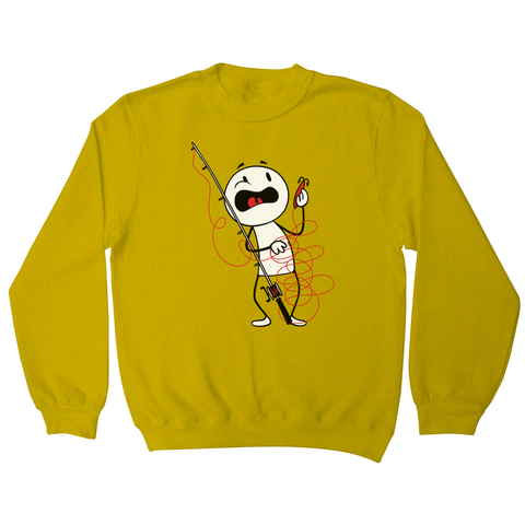 Fisherman tangle sweatshirt - Graphic Gear