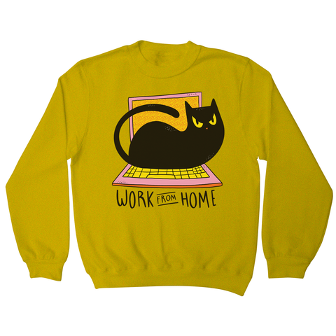 Home office cat sweatshirt - Graphic Gear