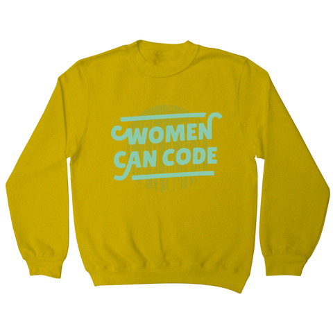 Women code sweatshirt - Graphic Gear