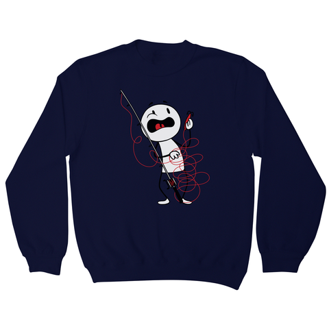 Fisherman tangle sweatshirt - Graphic Gear