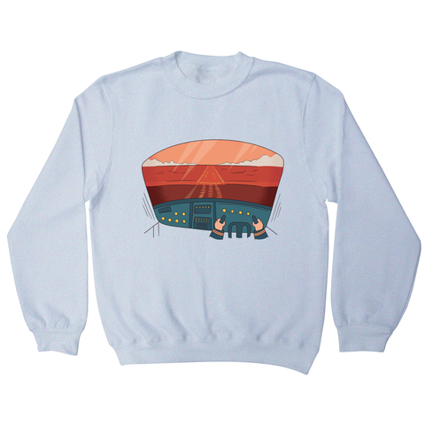 Pilot cockpit view sweatshirt - Graphic Gear