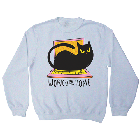 Home office cat sweatshirt - Graphic Gear