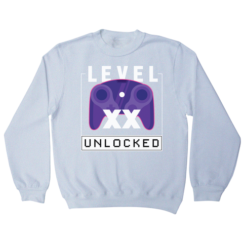 Level xx unlocked sweatshirt - Graphic Gear