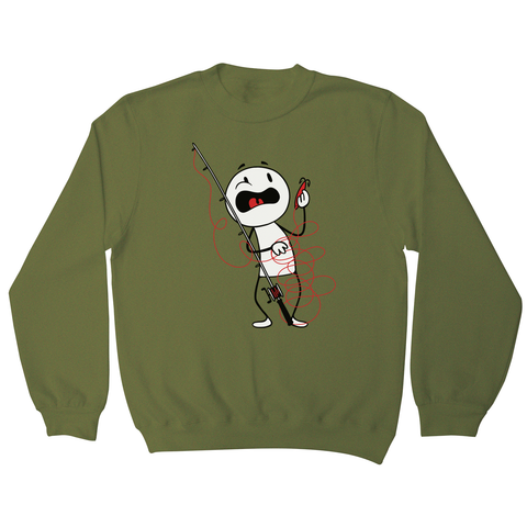 Fisherman tangle sweatshirt - Graphic Gear