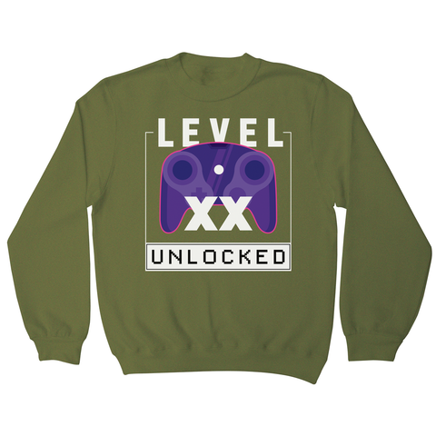 Level xx unlocked sweatshirt - Graphic Gear