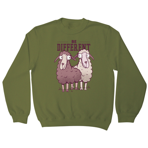 Be different sheep sweatshirt - Graphic Gear