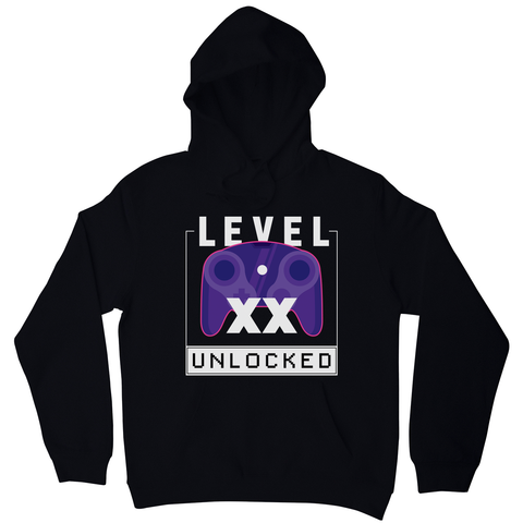 Level xx unlocked hoodie - Graphic Gear