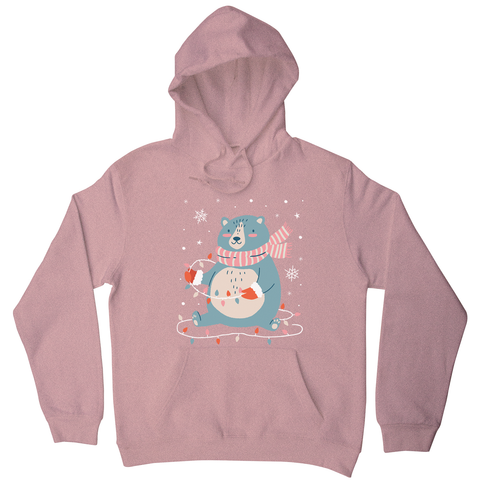 Cute christmas bear hoodie - Graphic Gear