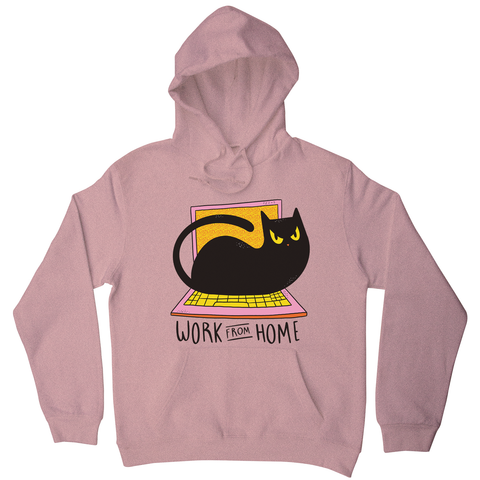 Home office cat hoodie - Graphic Gear