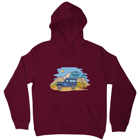 Offroad camping hoodie - Graphic Gear