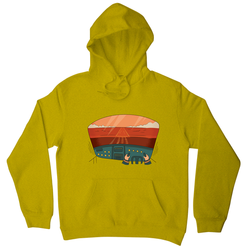 Pilot cockpit view hoodie - Graphic Gear