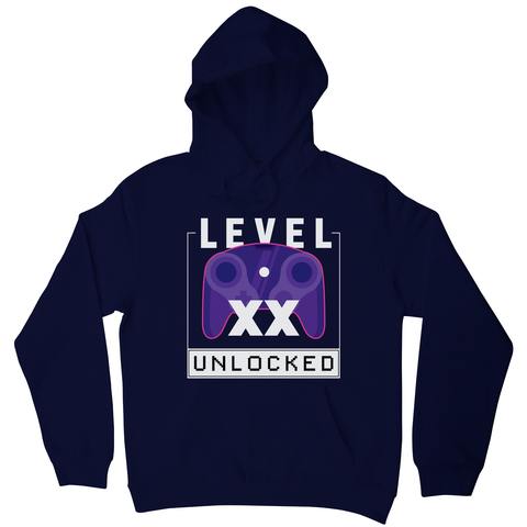 Level xx unlocked hoodie - Graphic Gear