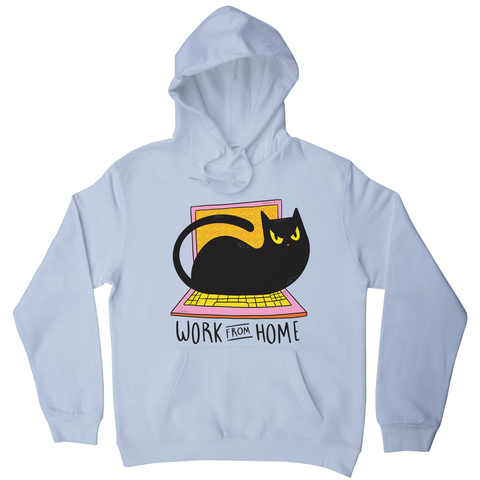 Home office cat hoodie - Graphic Gear