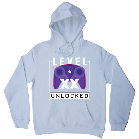Level xx unlocked hoodie - Graphic Gear
