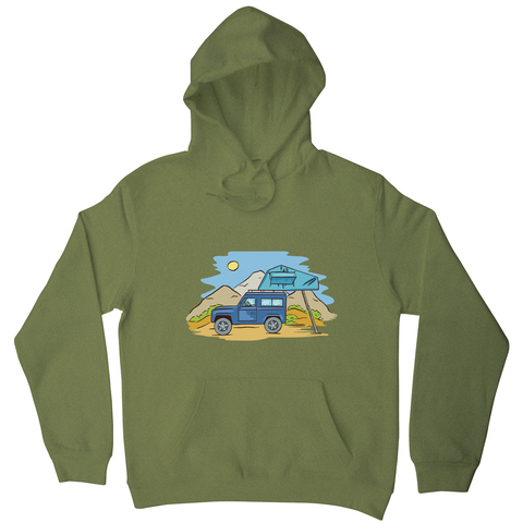 Offroad camping hoodie - Graphic Gear