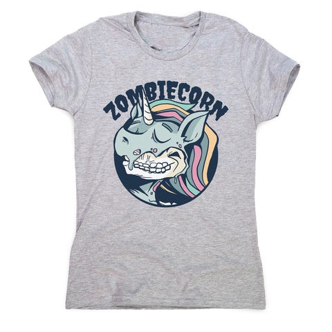 Zombiecorn cartoon women's t-shirt - Graphic Gear