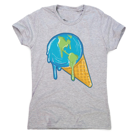 Melting earth women's t-shirt - Graphic Gear