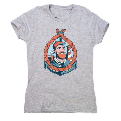 Bearded sailor women's t-shirt - Graphic Gear
